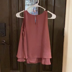 Loft Chiffon Tank
